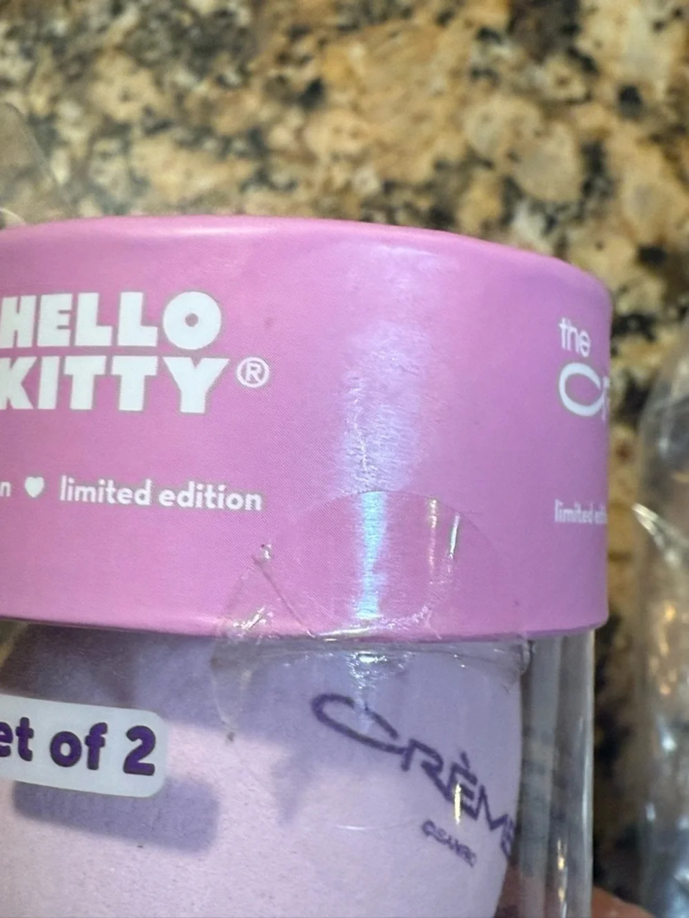 NIB The Crème Shop x Hello Kitty Makeup Blending Sponge Set